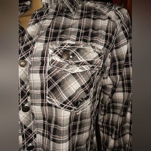 Buckle Black Label Male Slim Fit shirt